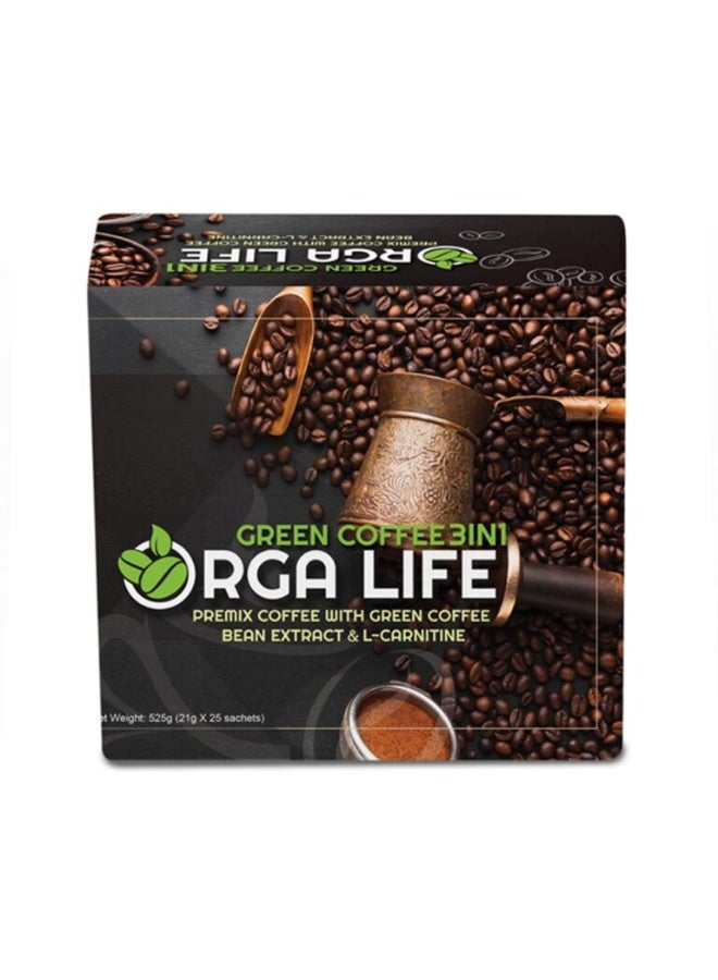 curvey Orgalife 3 in 1 slimming coffee enriched with L-carnitine - Image 1